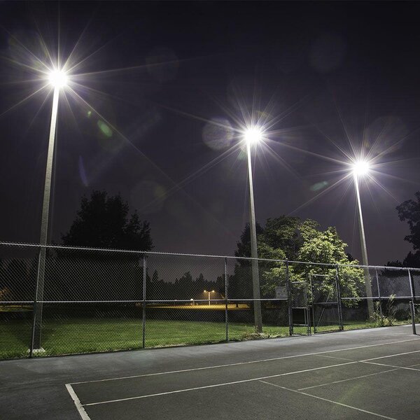 V-TAC CREE SMD D-széria LED reflektor 50W természetes fehér 115 Lm/W, fekete ház - SKU 232166