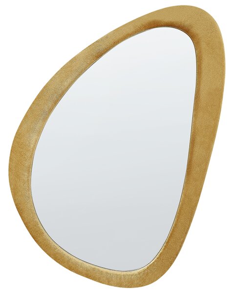 Falitükör VENAS 61 cm 91 cm Bársony Mustársárga