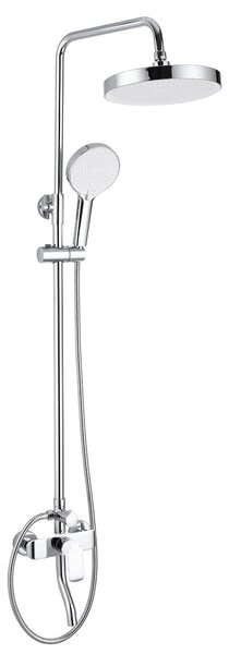 Rea Bloom, zuhanykád készlet esőfejjel és kézi zuhanyfejjel, króm, REA-P9527
