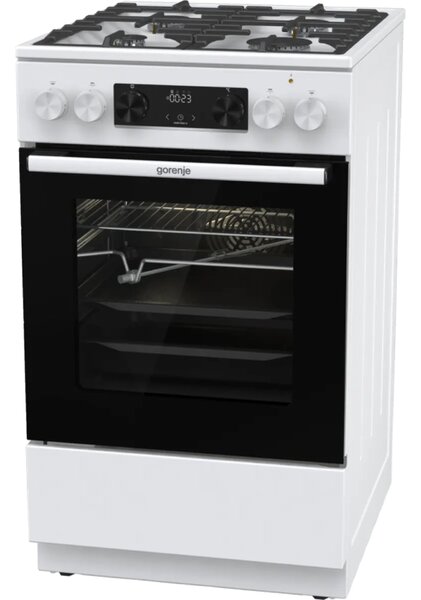 Gorenje GKS5C75WF Kombinált tűzhely 70L, 4 főzőzóna, FrozenBake, A energiaosztály