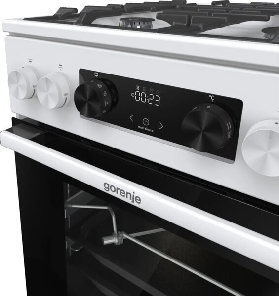Gorenje GKS5C75WF Kombinált tűzhely 70L, 4 főzőzóna, FrozenBake, A energiaosztály