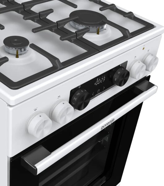Gorenje GKS5C75WF Kombinált tűzhely 70L, 4 főzőzóna, FrozenBake, A energiaosztály