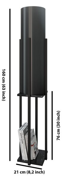 Opviq Állólámpa Black Dor - Black v2