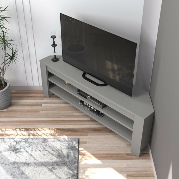 Hanah Home TV állvány sarok - szürke