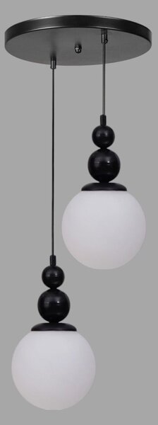 Opviq Csillár Fehér Fekete 9052-2