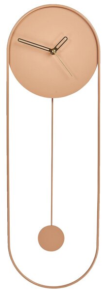 Fali óra SALVAN 20 cm Fém Barackrózsaszín