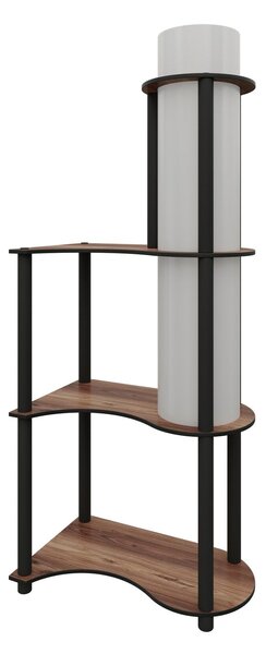 Opviq Floor Lamp Walnut KS-11122