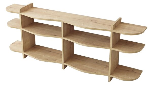 Hanah Home Console Sapphire Oak Flusso - Sapphire Oak