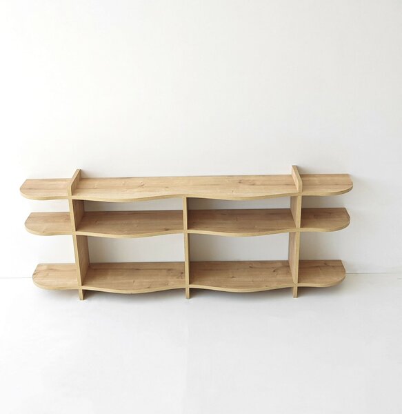 Hanah Home Console Sapphire Oak Flusso - Sapphire Oak
