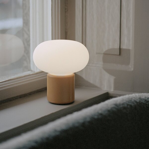 Kültéri Lámpa New Works, Karl-Johan, dimmable, Sárga, Terasz, Műanyag, Dizájn