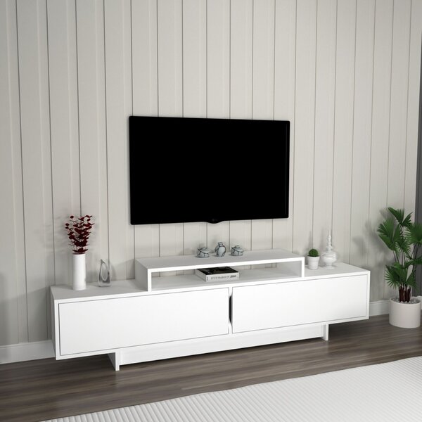 Hanah Home TV-állvány Grasyas, fehér