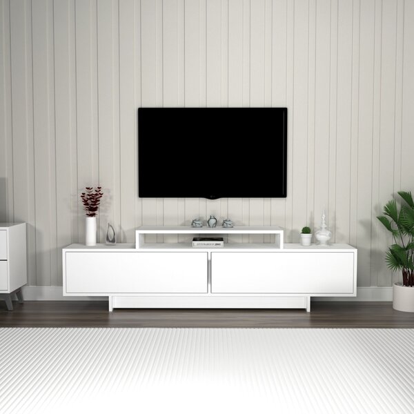 Hanah Home TV-állvány Grasyas, fehér