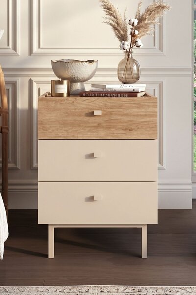 Hanah Home Éjjeliszekrény Homok Tölgy Luke - LK2-CS