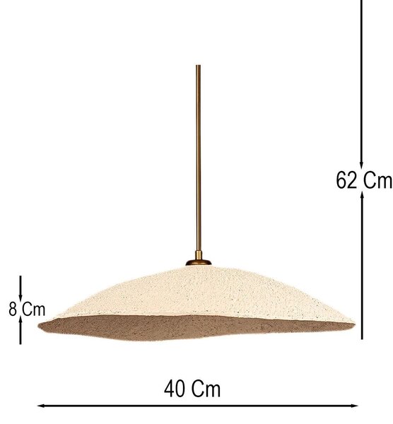 Opviq Csillár Gold Ecru BK183