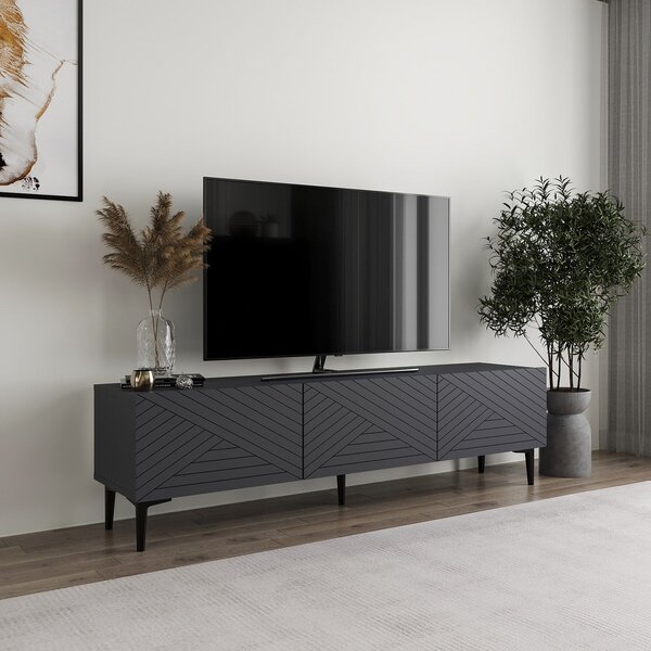 Hanah Home TV-állvány Antracit Felix - Antracit