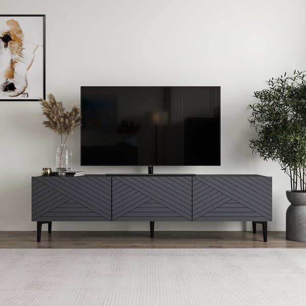 Hanah Home TV-állvány Antracit Felix - Antracit