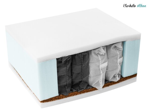 Kókusz matrac COCO MAXI 20 cm 80 x 200 cm Matracvédő: Matracvédő nélkül