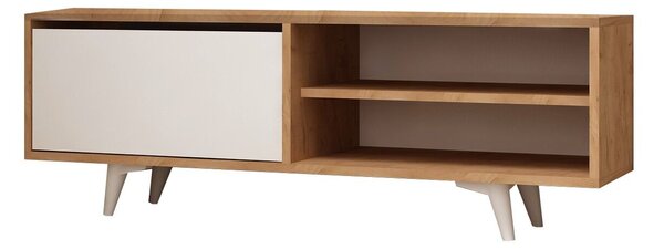 Hanah Home Maku TV állvány tölgy és fehér színben