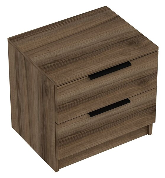 Hanah Home Éjjeliszekrény Walnut Kale Plus - 7911