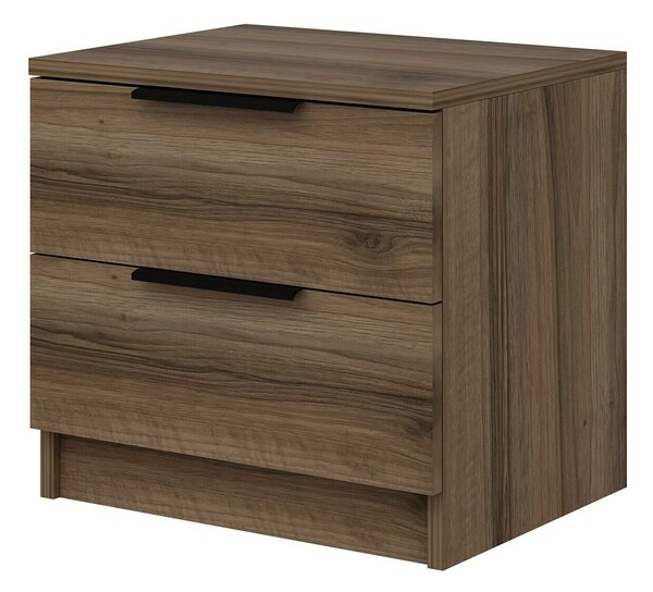 Hanah Home Éjjeliszekrény Walnut Kale Plus - 7911