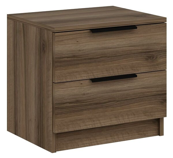 Hanah Home Éjjeliszekrény Walnut Kale Plus - 7911