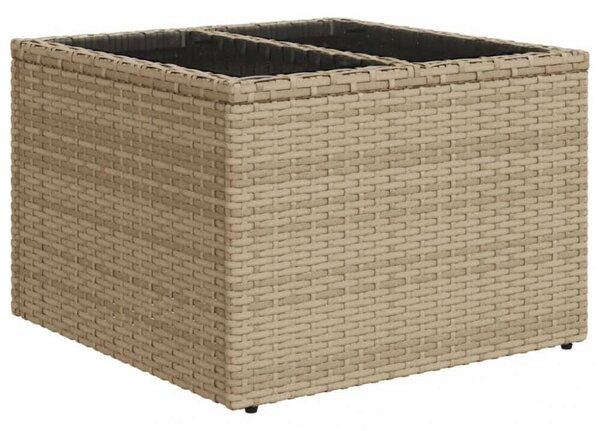 Polyrattan Kerti Ülőgarnitúra - 6 részes - Bézs