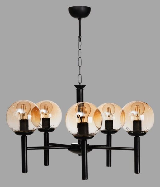 Opviq Csillár Honey Black 8979-5