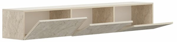 Hanah Home TV Stand Travertine Ada - Travertine