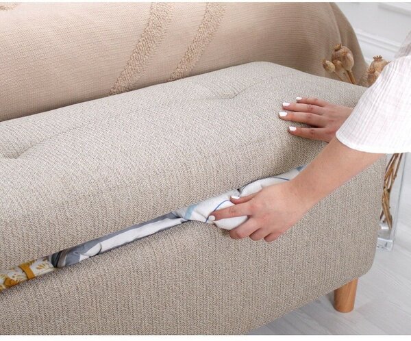 Atelier Del Sofa Puff Bézs Rocio - Bézs