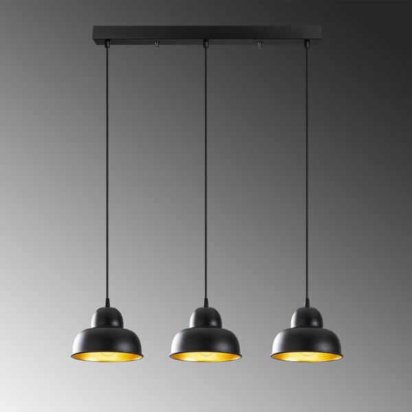 Opviq Berceste Fekete Csillár - 180BLACK-S1