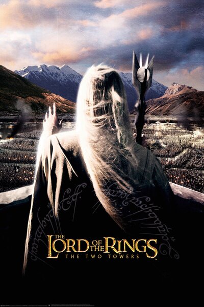 Művészi plakát Lord of the Rings - Saruman, (26.7 x 40 cm)