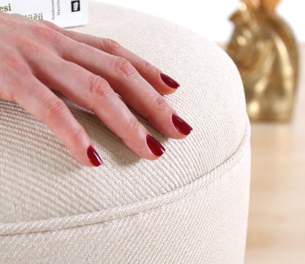 Atelier Del Sofa Moouv 7092 puff, krémszínű