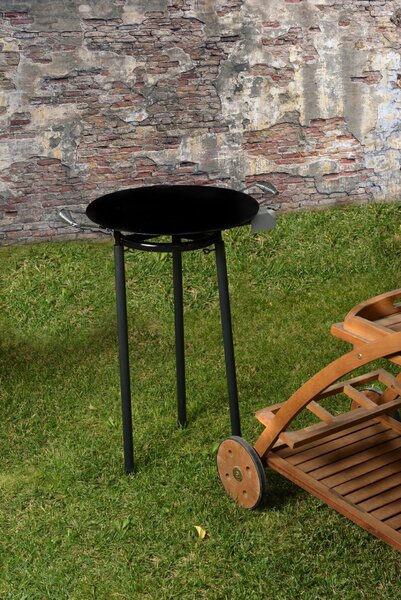 Hermia BBQ grillsütő Fekete Nordika Mini