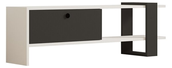 Hanah Home TV Stand Anthracite White Funda
