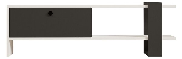 Hanah Home TV Stand Anthracite White Funda