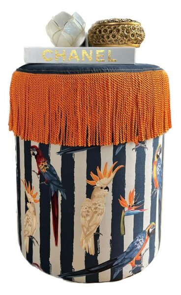 Hanah Home Többszínű Dzsungel Scar Puff - Birdy
