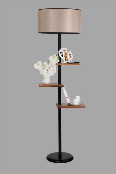 Opviq Floor Lamp Black 8270-8