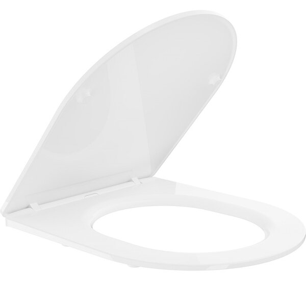 Mexen Mexen, vékony, lassan záródó WC ülőke, duroplast, fehér fényes, 39224000