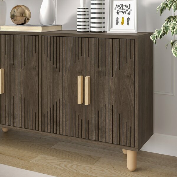 Hanah Home Konzol Walnut Roger - Dió