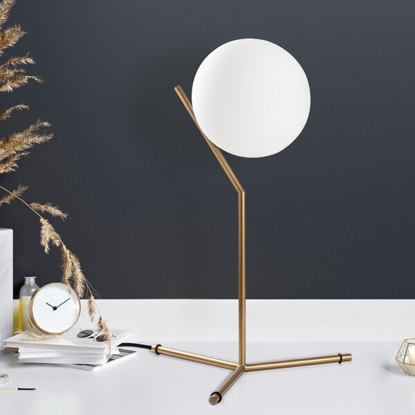 Opviq Asztali Lámpa Arany Luminar - 14161