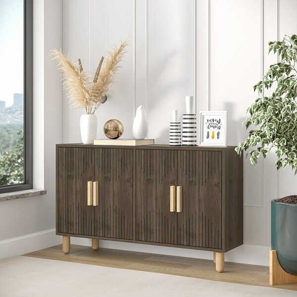 Hanah Home Konzol Walnut Roger - Dió