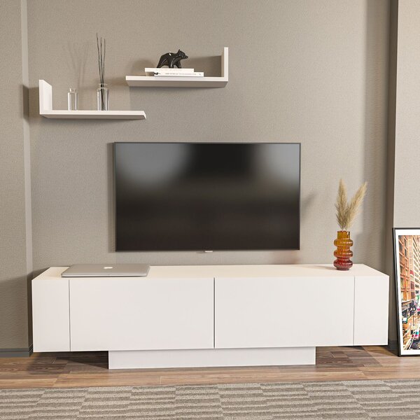 Hanah Home Ekol TV szekrény - Fehér
