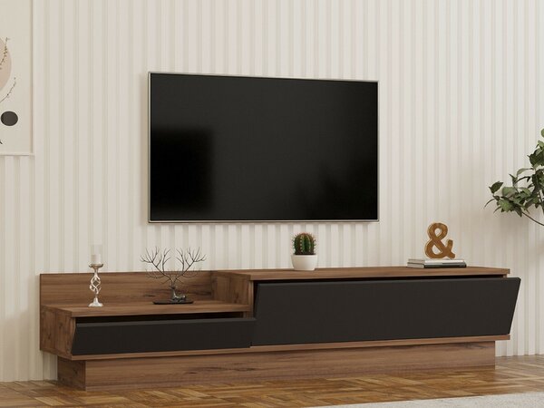 Hanah Home TV állvány Atlantic Pine Antracit Asır