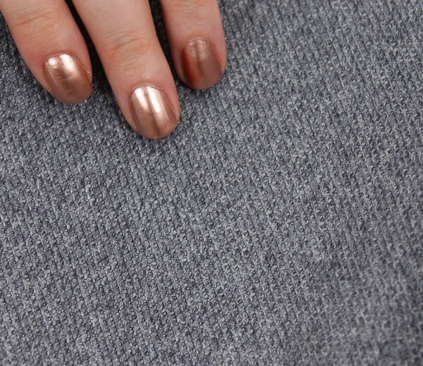 Atelier Del Sofa puff Grey Copper 51 - szürke