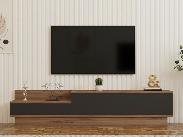 Hanah Home TV állvány Atlantic Pine Antracit Asır