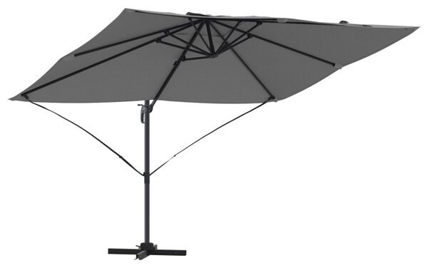 Napernyő Antracit 351 x 250 x 260 cm Pamut és Alumínium