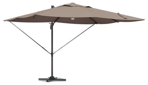 Napernyő Tópszínű 351 x 250 x 253 cm Pamut és Alumínium