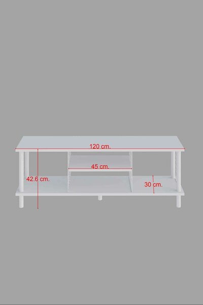 Hanah Home TV Stand Anthracite Peka-0048 - Anthracite