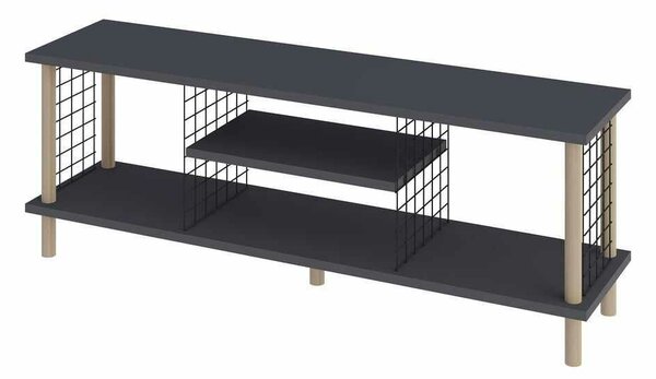 Hanah Home TV Stand Anthracite Peka-0048 - Anthracite