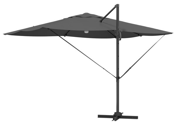 Napernyő Antracit 351 x 250 x 253 cm Pamut és Alumínium